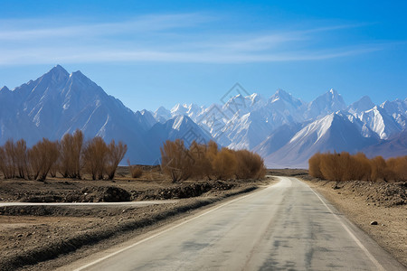 喀什地区的帕米尔高原景观高清图片