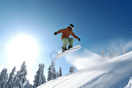 成人滑雪运动图片