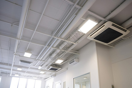 空调管道中央空调安装高清图片