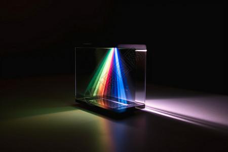 科技光学水晶光谱运动高清图片