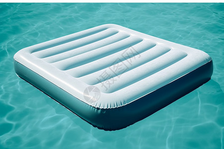 充气床垫夏季充气漂浮玩具背景