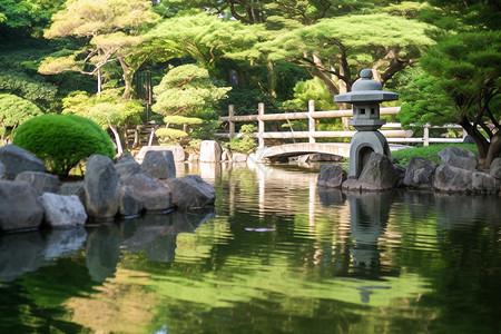 值得游览的日本公园背景