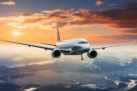 商务飞行航空运输图片