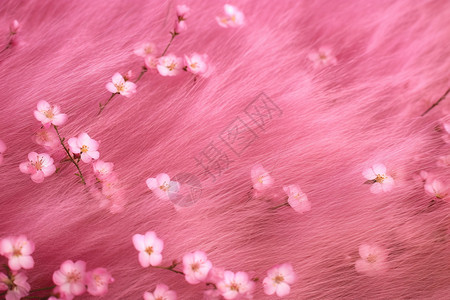 粉红色纹理花朵图片