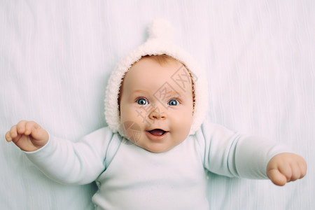 可爱婴儿快乐有趣迷人图片