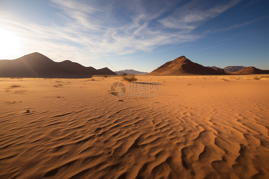 美丽的纳米比亚沙漠景观图片