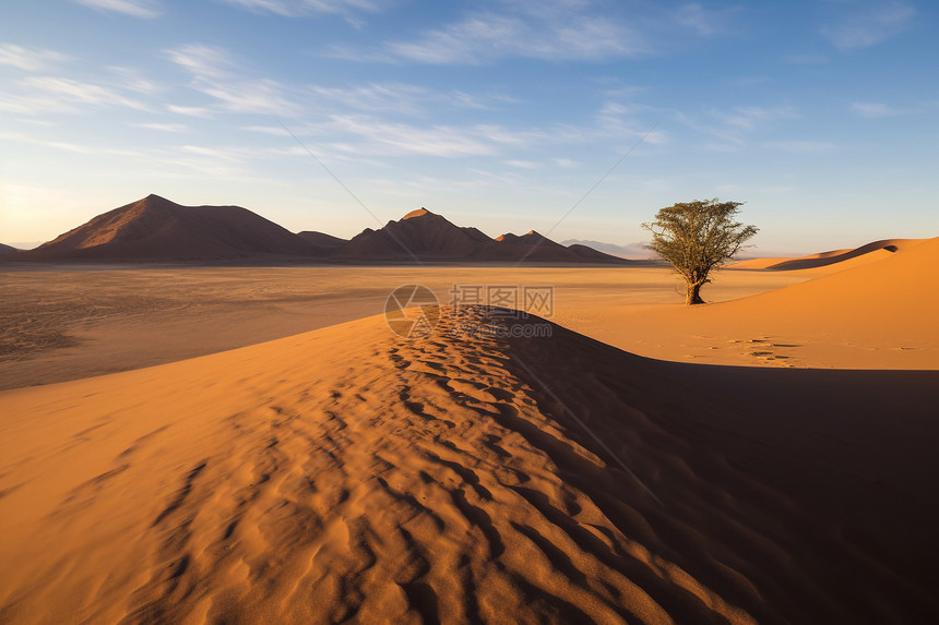 壮观的纳米比亚沙漠图片