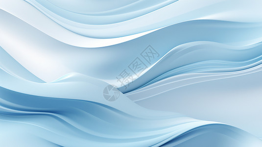 浅蓝色海浪波纹蓝色波纹创意背景设计图片