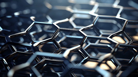 纳米微晶六方纳米材料结构设计图片