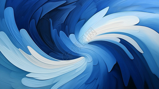 抽象蓝色波纹创意背景图片