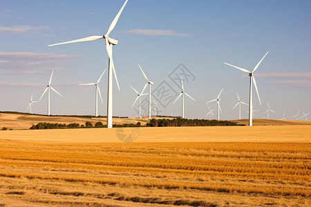 户外工业风力发电机图片