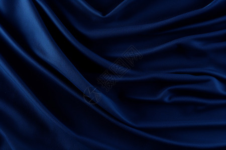 深蓝色丝绸丝滑深蓝色丝绒背景设计图片