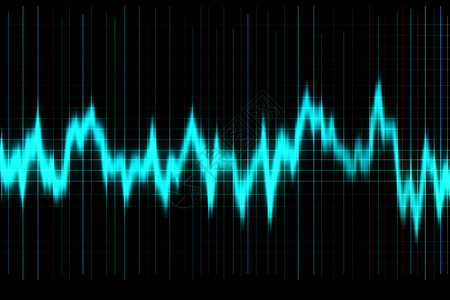 频谱显示器上的声波设计图片