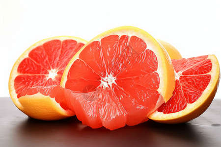 红色果肉的水果图片