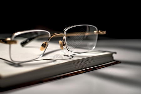 玻璃的眼镜眼镜金属高清图片