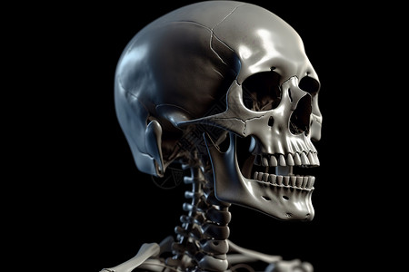 人体解剖骨架概念图图片