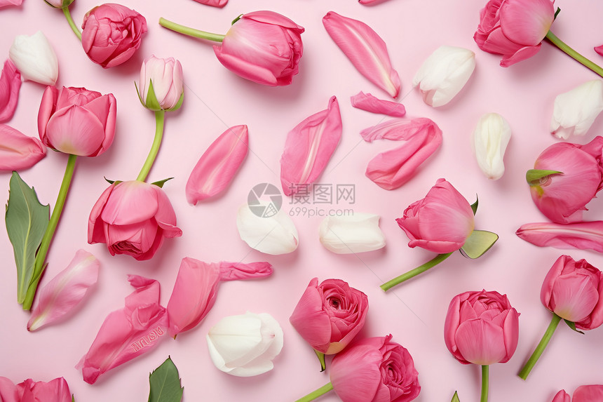 浪漫粉色节日壁纸图片