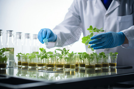 环境测试植物培育实验背景