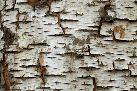 桦木树皮树皮的背景背景