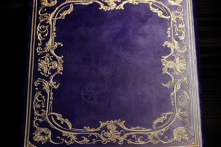 复古纸质背景紫色的书本背景