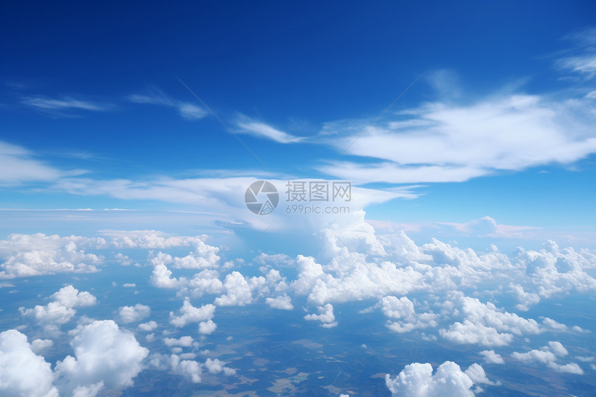 多云的天气图片