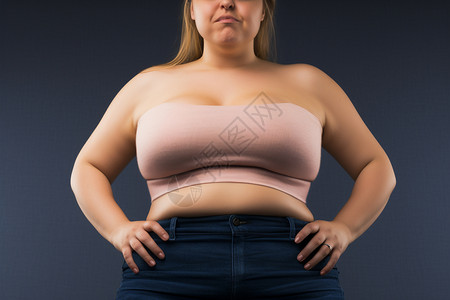 胖胖的女人图片