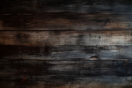 暗色调的木板墙壁背景图片