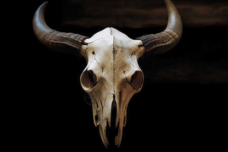 羚羊头颅标本高清图片