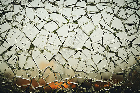 裂玻璃破裂破裂的玻璃背景设计图片