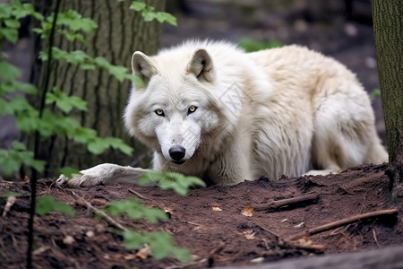 食肉狼王明尼苏达森林狼高清图片