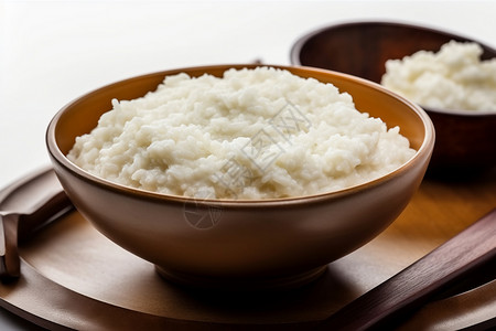 煮熟的米饭图片