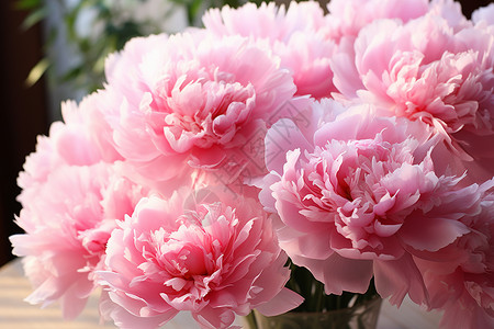 美丽康乃馨浪漫的牡丹花设计图片
