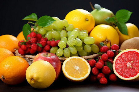自然成熟的水果图片