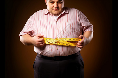 大肚子的男人高清图片