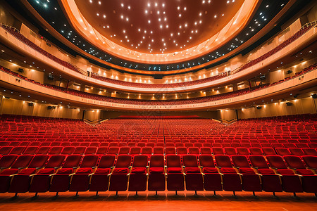重庆大剧院音乐会的内部场景设计图片