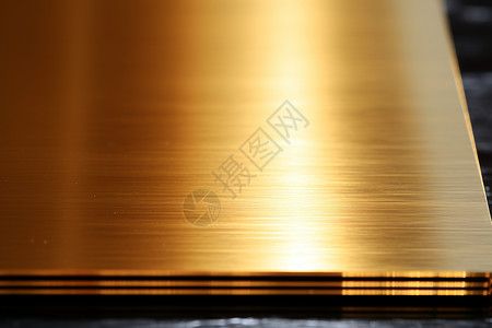 黄铜合金金色拉丝合金背景设计图片