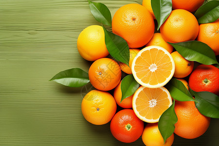 健康营养的柑橘图片