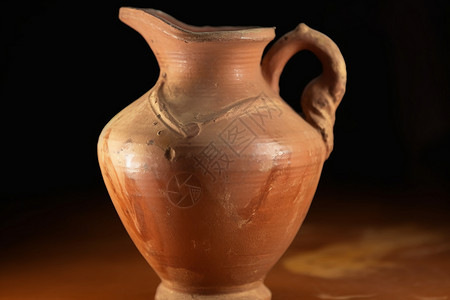 古典工艺的陶器背景图片