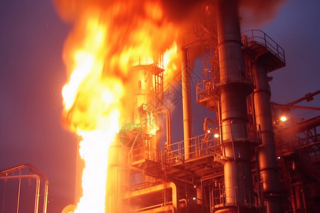 气化发电厂燃烧过程图片