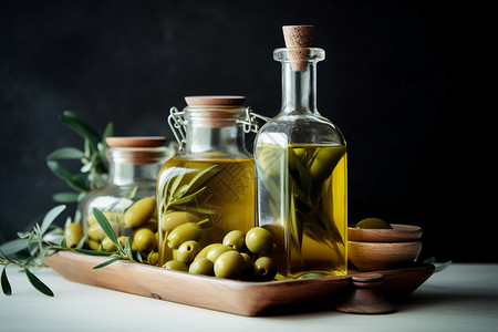 手工制作的橄榄油图片