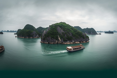 湖水的风景图片