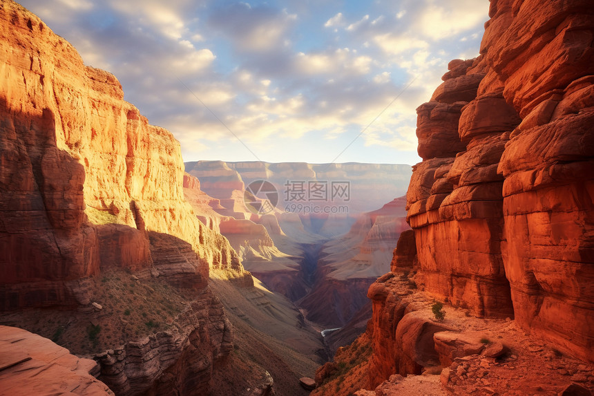 大峡谷的壮丽风景图片