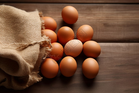 天然蛋白质的鸡蛋图片