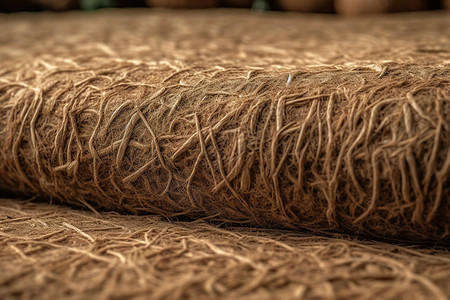 棕榈床垫椰子壳纤维背景