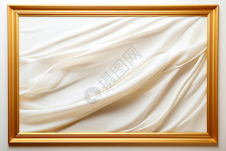 海军风相框金色相框空白背景设计图片
