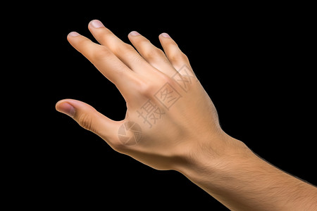 指引信号的手势图片