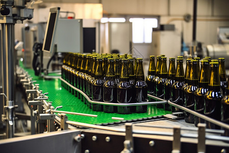 啤酒生产啤酒的生产车间背景