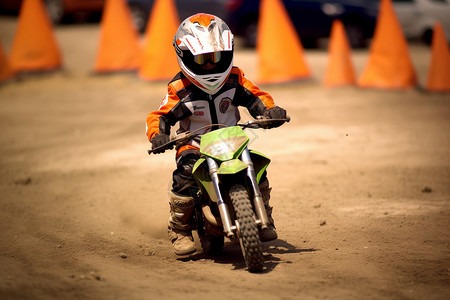 男孩骑车儿童摩托车背景