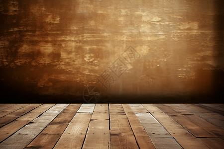 棕色的地板和墙壁背景图片