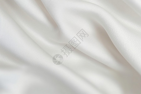 波浪形的白色的丝绸背景背景